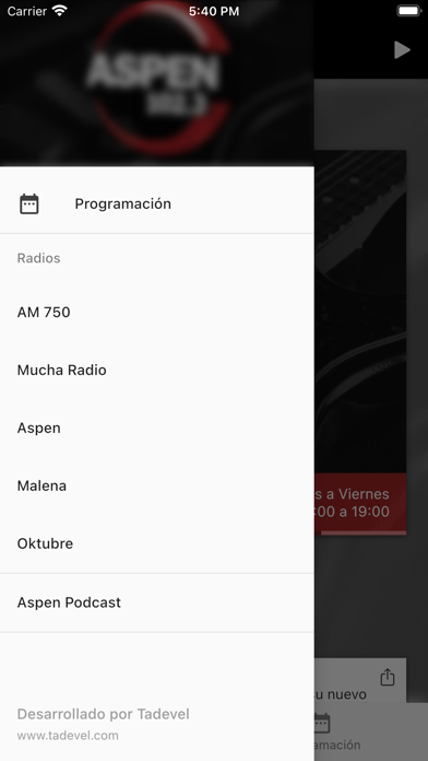 Aspen FM 102.3 screenshot 3