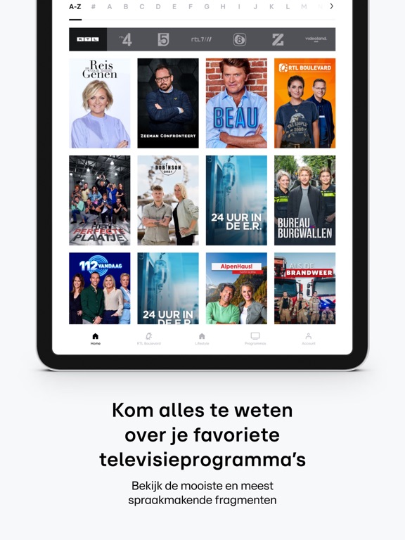 RTL iPad app afbeelding 4