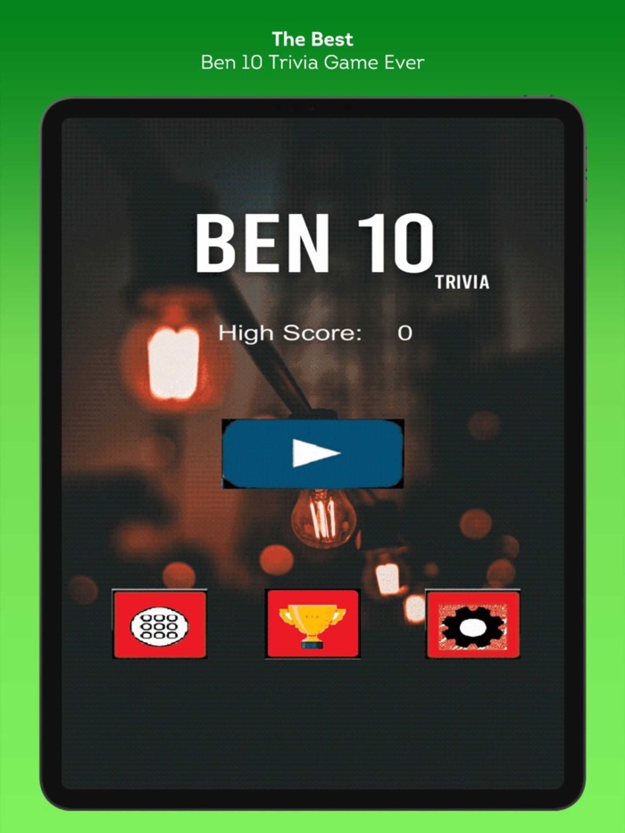 Ben 10 Trivia Challenge