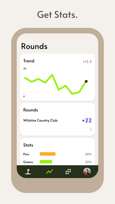 Links - Golf Stats & Scorecard Screenshots