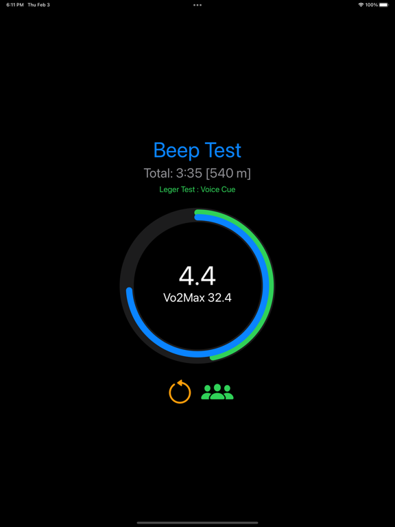Beep Test Leger screenshot 3