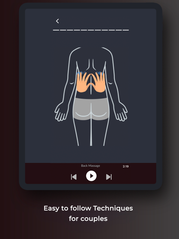 Tacto Massage App for couples