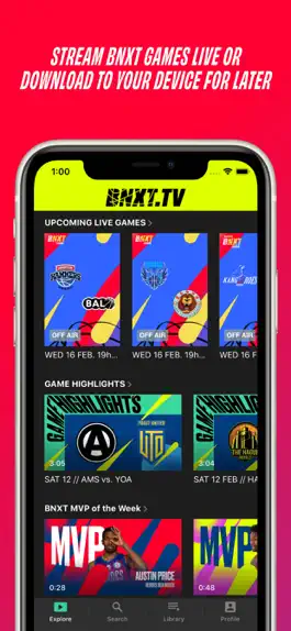 Game screenshot BNXT TV apk