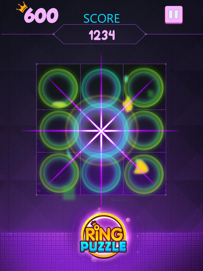 Color Hoop Rainbow Ring