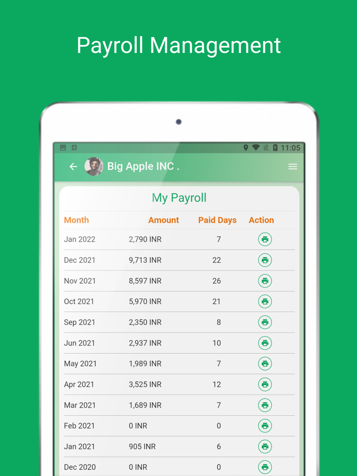 Payroll  HRMS App - ubiHRM