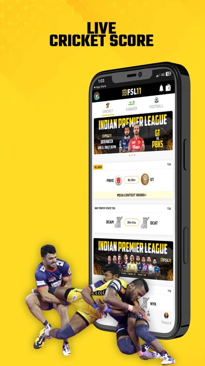 FSL11: Fantasy Cricket App