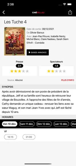 Game screenshot Ciné Millau hack