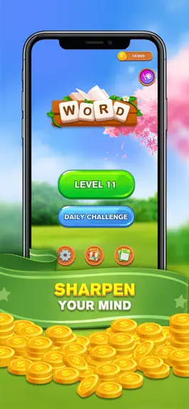 Game screenshot Word Garden：Swipe Casual game apk