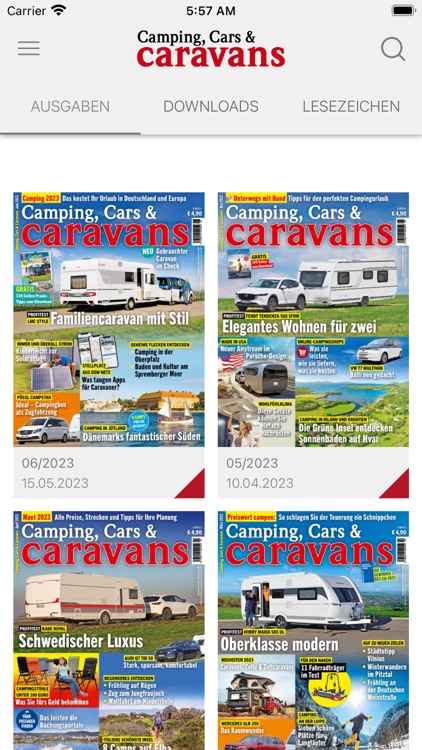 Camping, Cars & Caravans