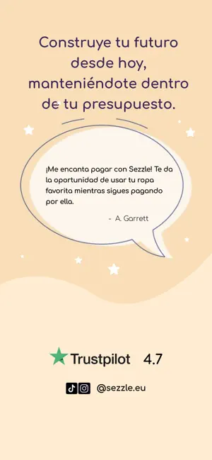 Captura de Pantalla 5 Sezzle | The way forward iphone
