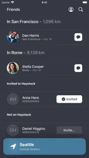 haystack meetups iphone screenshot 1