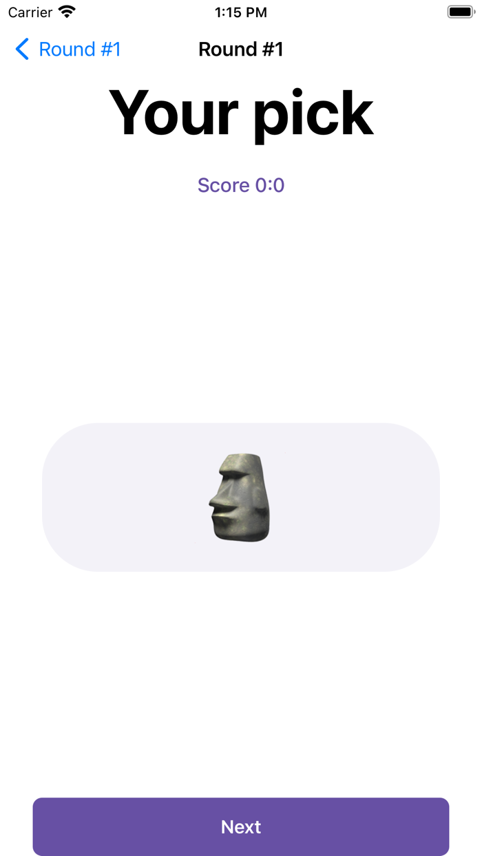 Rock Paper Scissors App