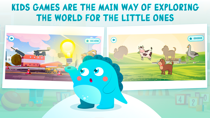 Baby games. Matching game 1