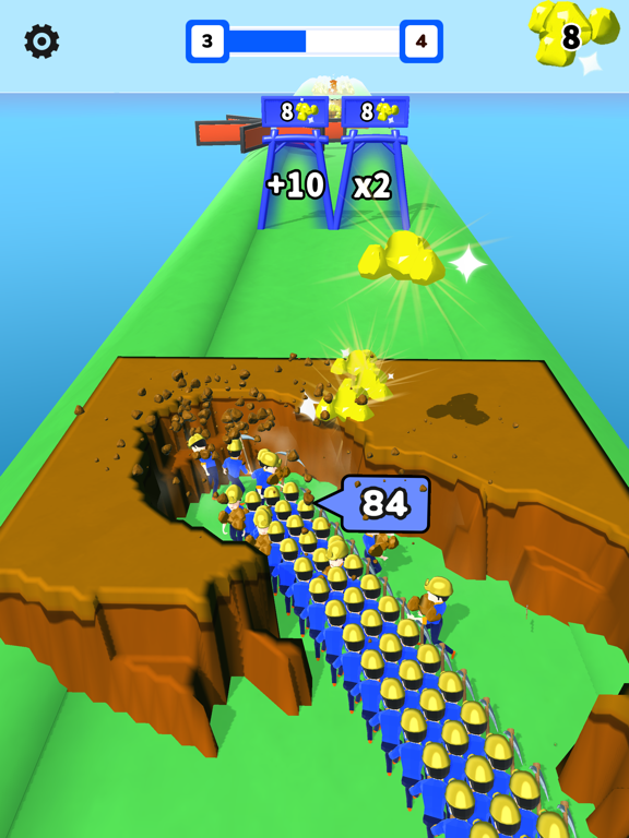 Gold Miners 3D screenshot 4