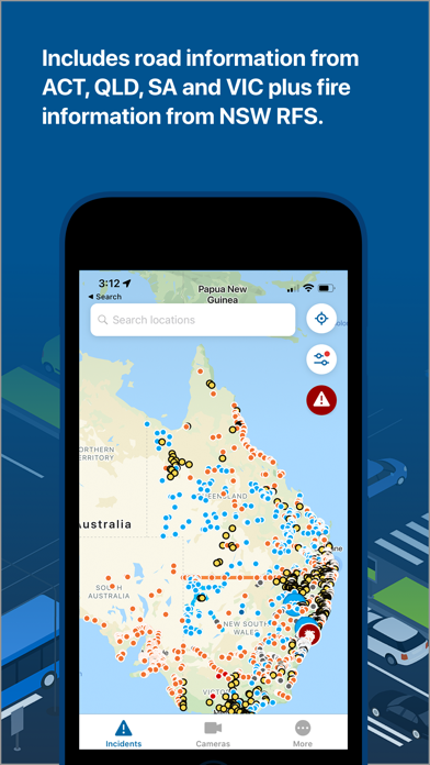 Live Traffic NSW app screenshot 1 by Transport for NSW - appdatabase.net