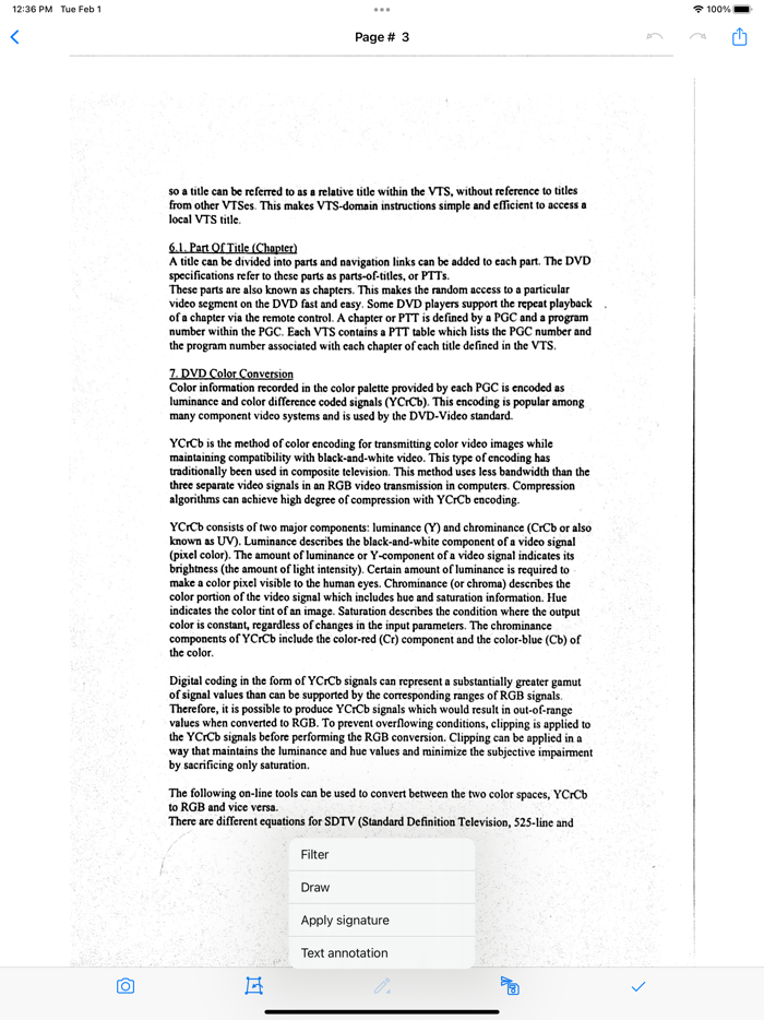 Mobile Doc Scanner MDScan