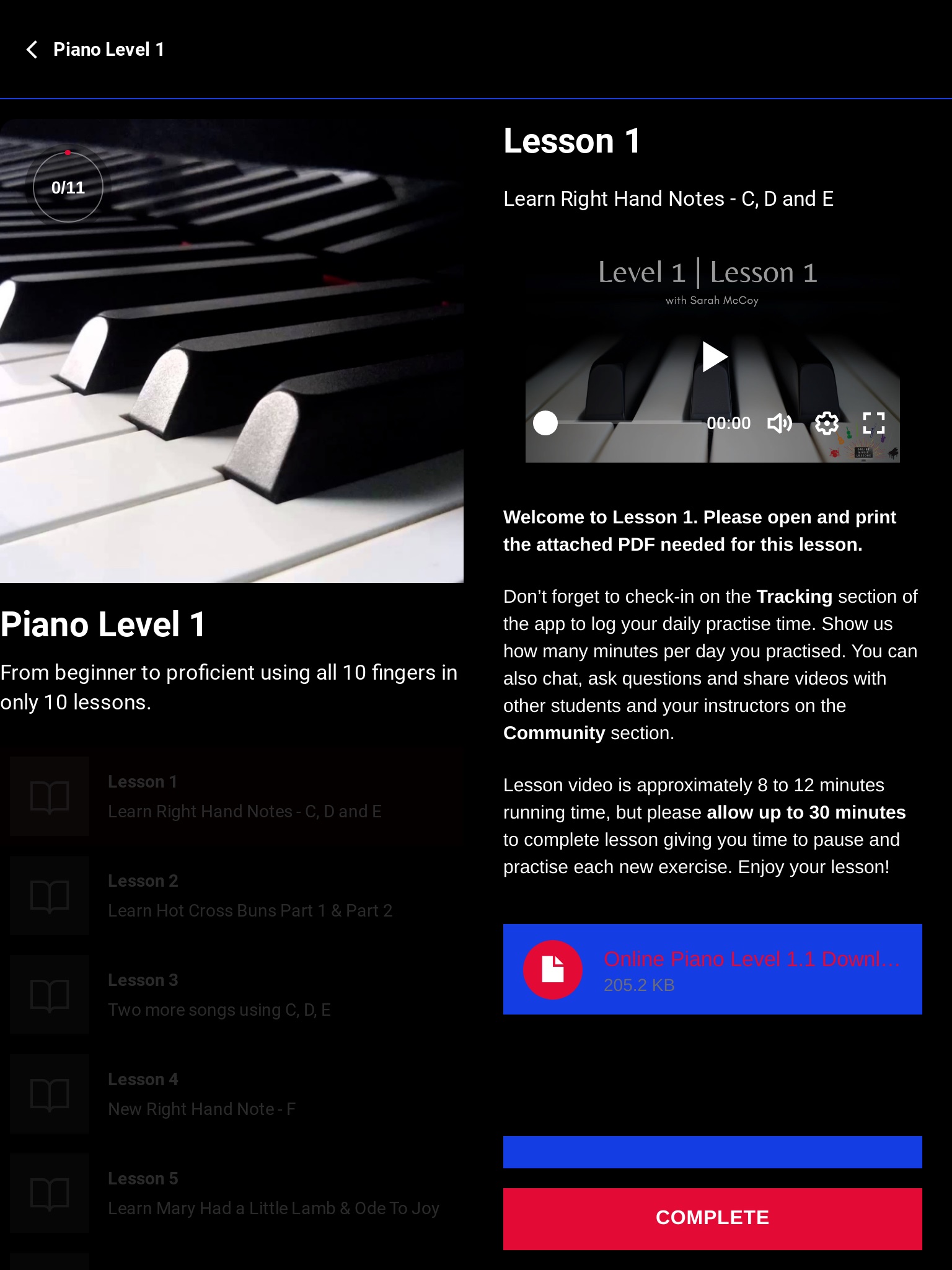 Online Music Lessons screenshot 4