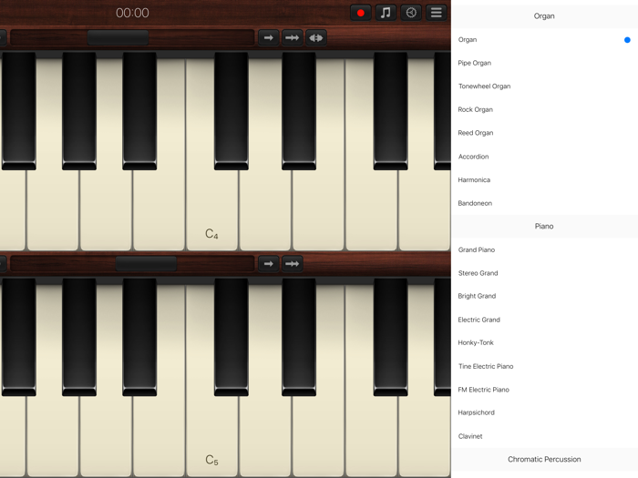 Keys Organ, Piano, Percussion