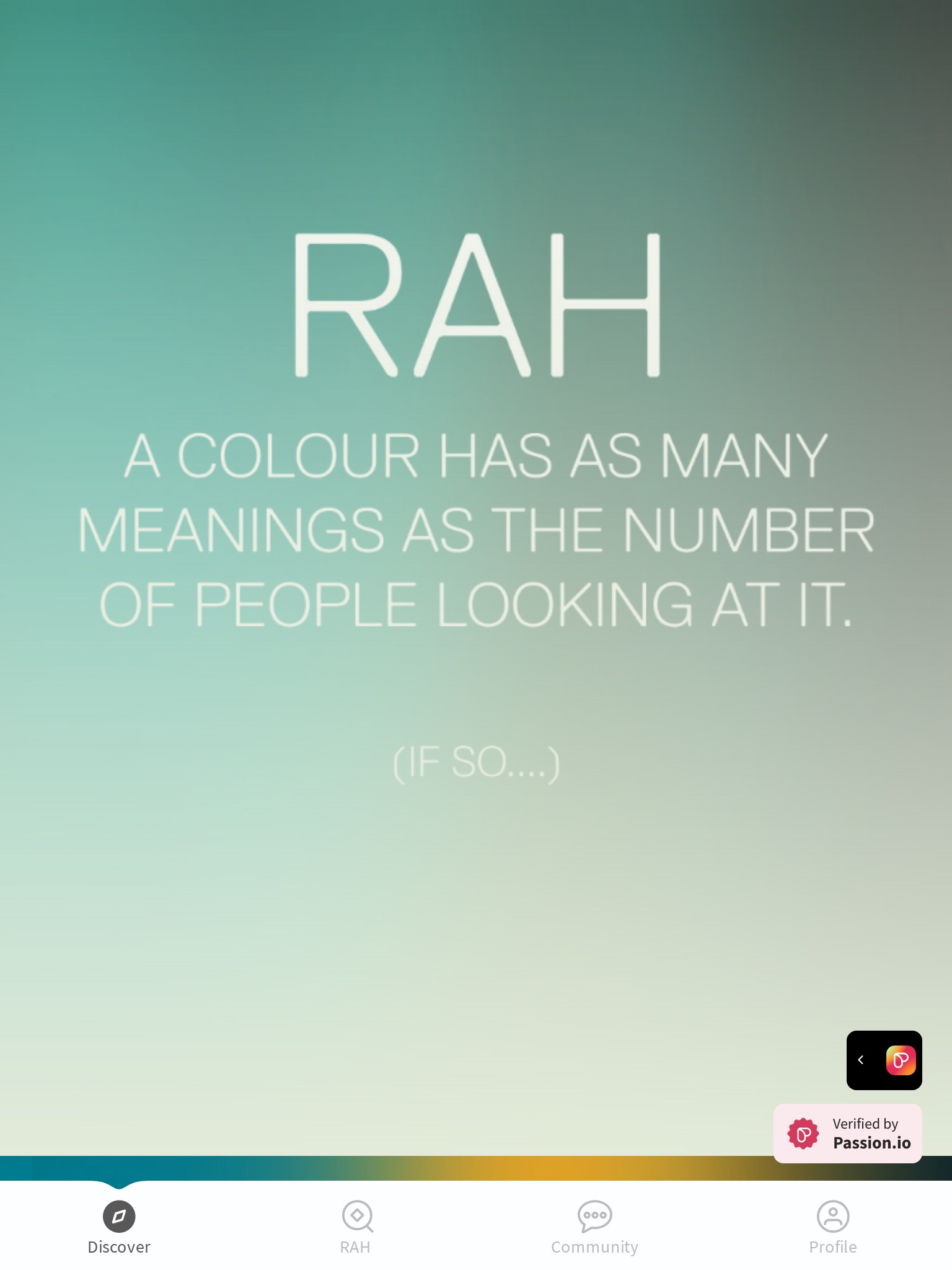 RAH Colour screenshot 4