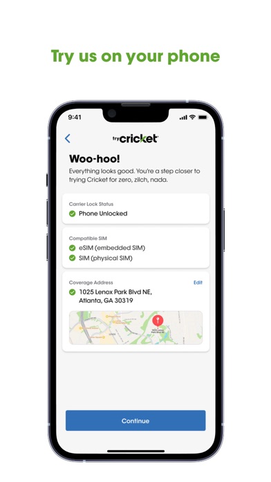tryCricket by Cricket Wireless screenshot 3