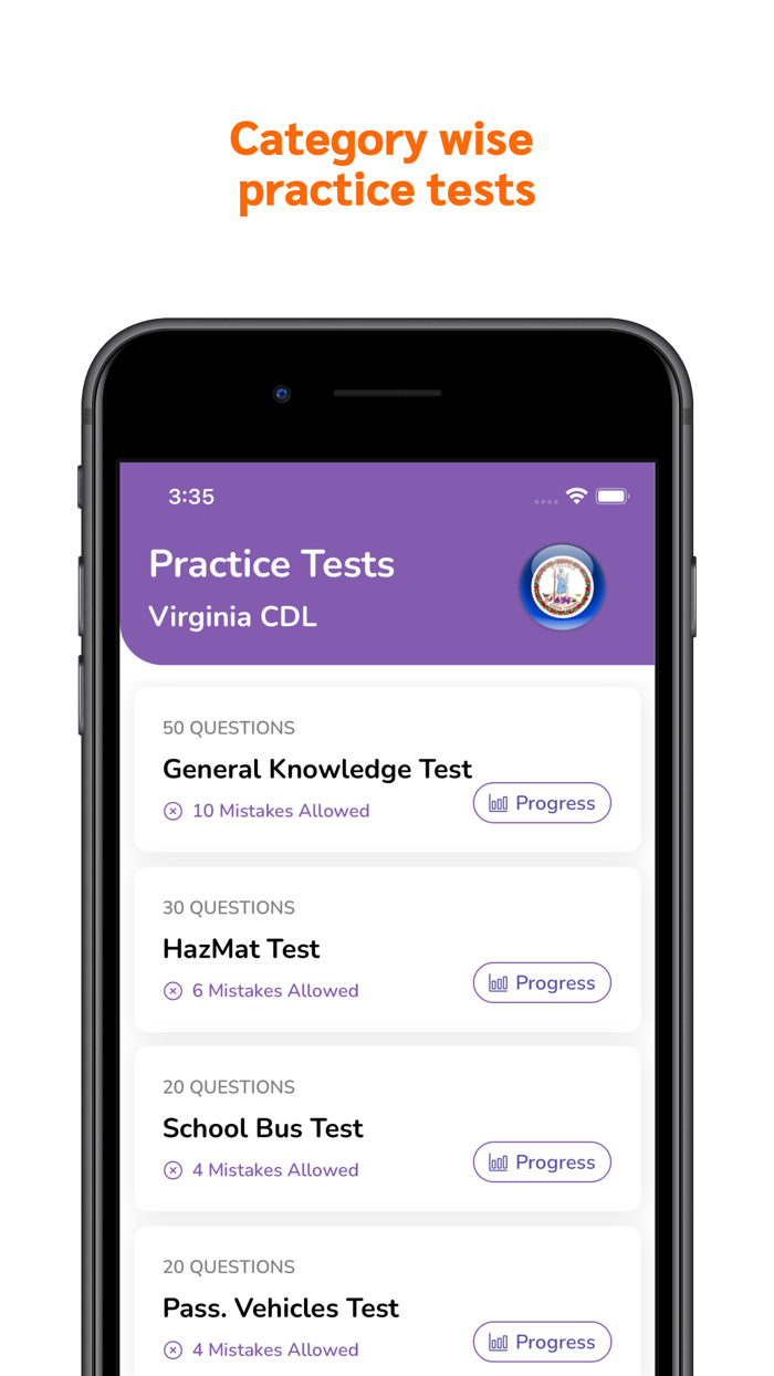 Virginia CDL Practice Test