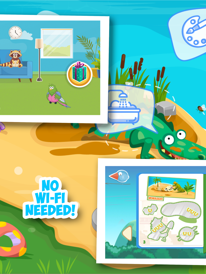 Uniword LP Kids like to play