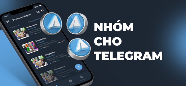 Groups for Telegram - App