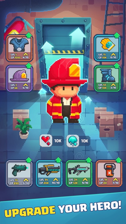 Firefighter: pixel shooter screenshot-3