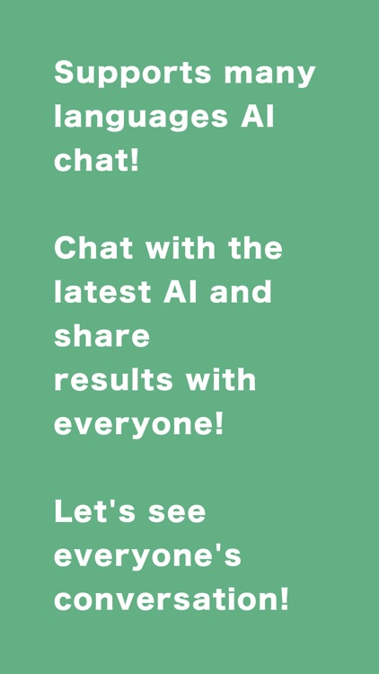 Multilingual AI chat