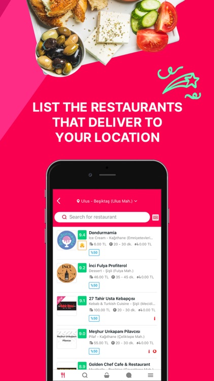 Yemeksepeti: Food & Grocery screenshot-3