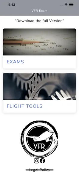 Game screenshot VFR-Exam apk