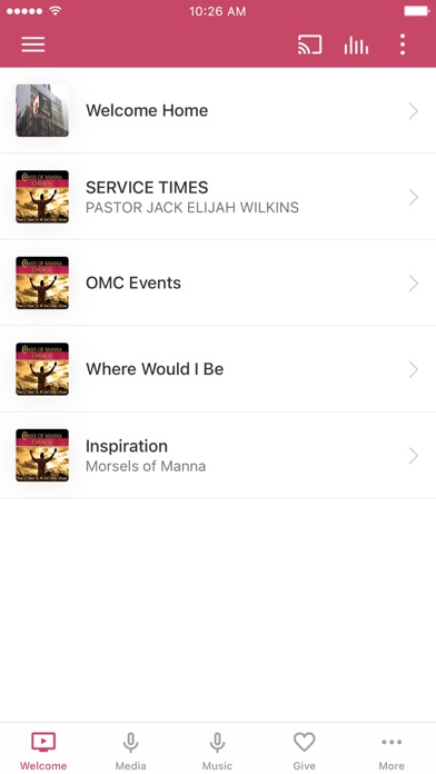 How to cancel & delete Oasis of Manna Church from iphone & ipad 1