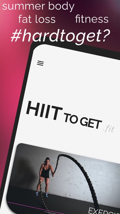 HIIT to get.fit