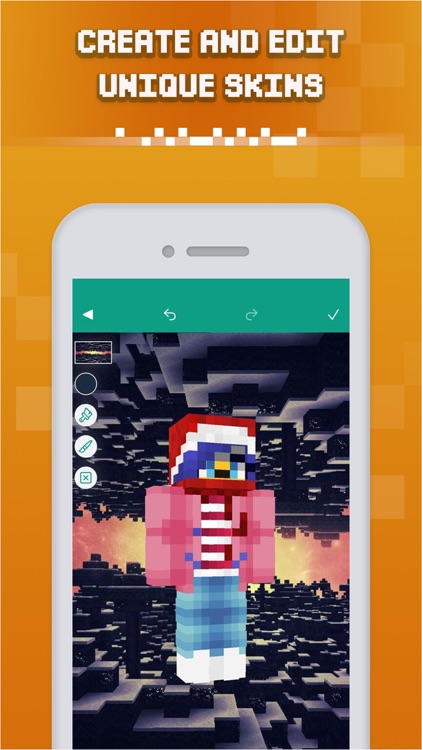 QB9's 3D Skin Editor for Minec APK for Android Download