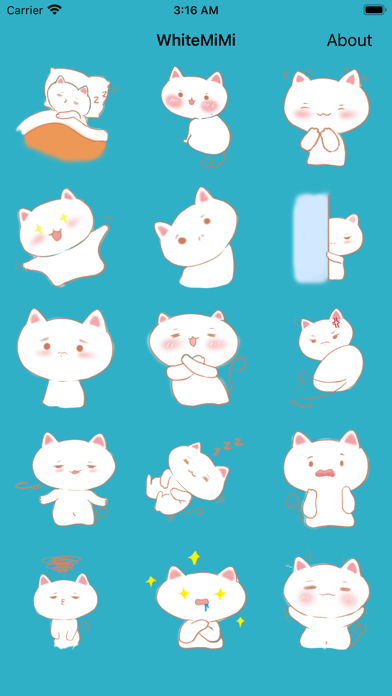 Screenshot #2 pour WhiteMiMiEmoji