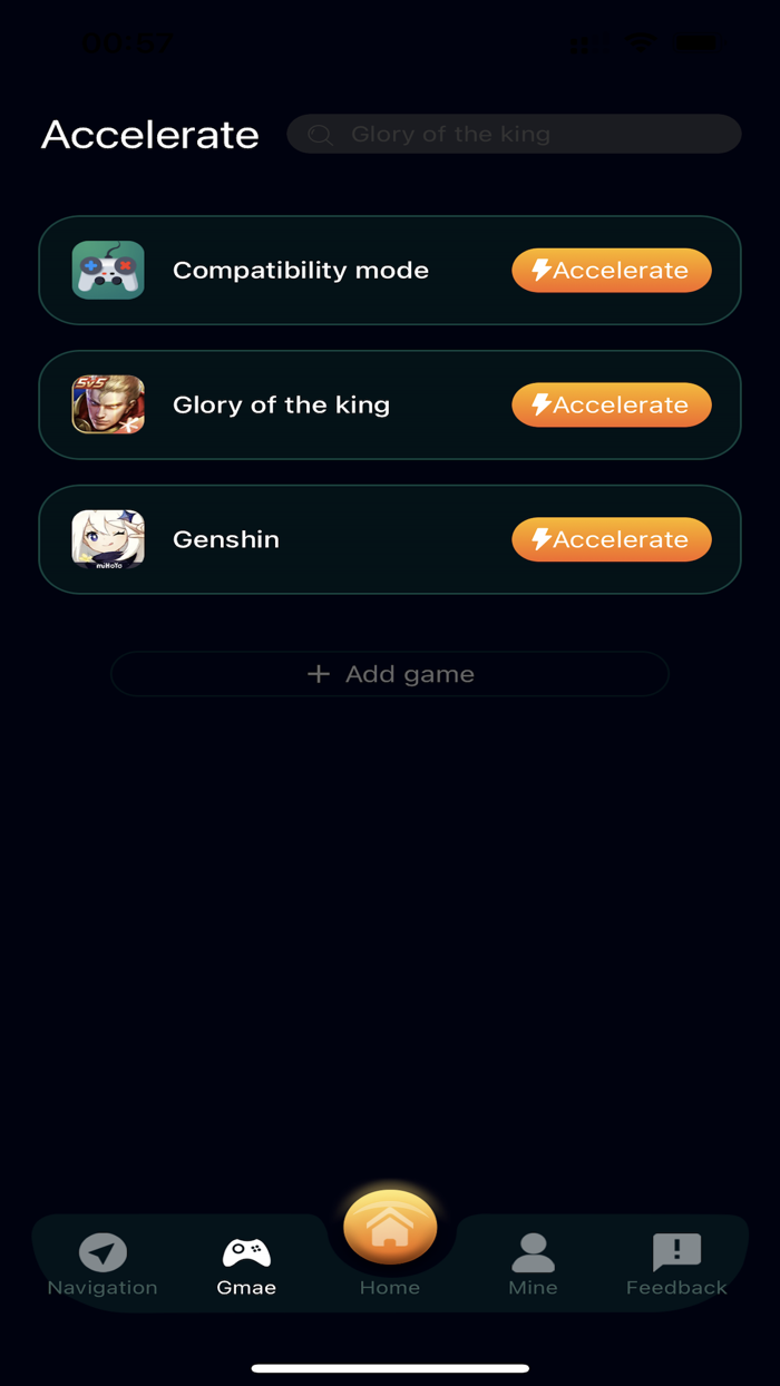 Carrot Game accelerator