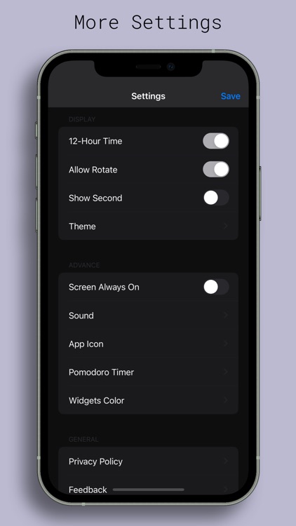Flip Clock - Widget & Pomodoro screenshot-5