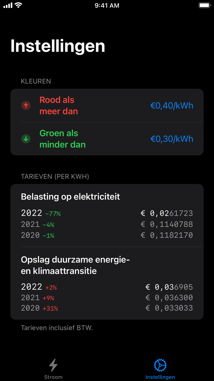 Energie Radar