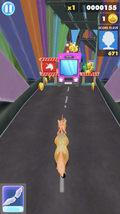 Unicorn Run Pony Game screenshot-3