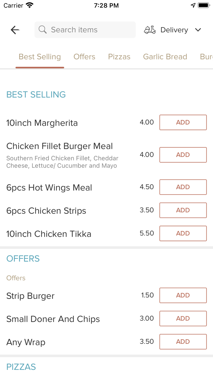 Chicken Today Tinsley.