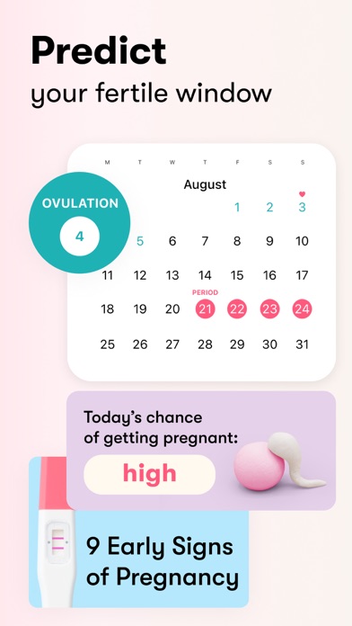 Flo Period Tracker & Calendar iphone images
