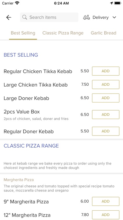 Kebab Range,