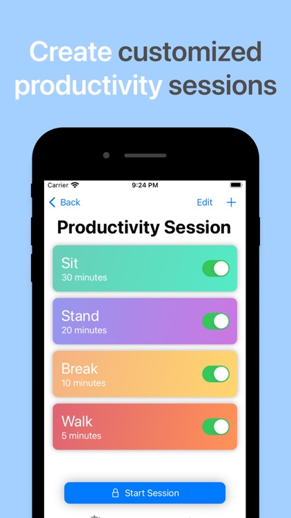 Ergo Focus: Productivity Timer screenshot-5