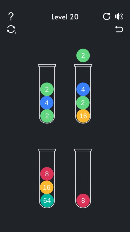 Ball Sort 2048