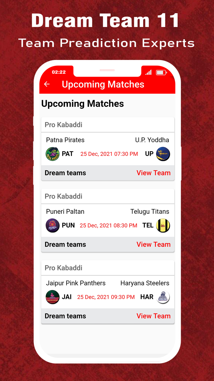 Dream Team 11 Team Prediction