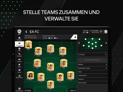 FUT 22 Web-App: Ultimate Team-Tool veröffentlicht - Companion App folgt  heute