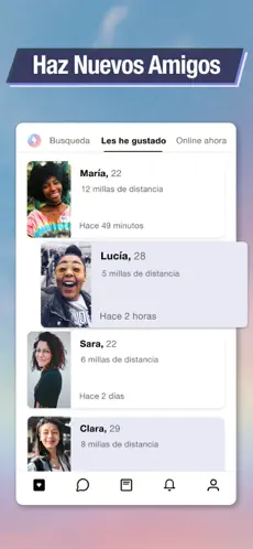 Screenshot 2 HER: Citas y Amigas Lesbianas iphone