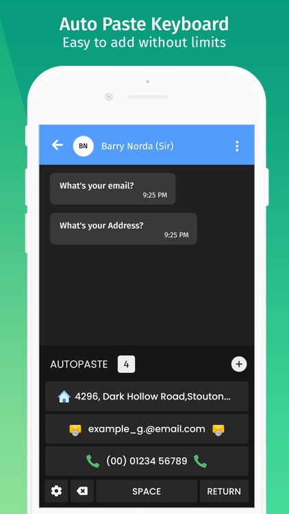 AutoSend : Auto Paste Keyboard