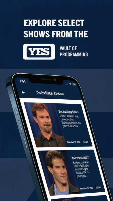 YES Network Screenshot