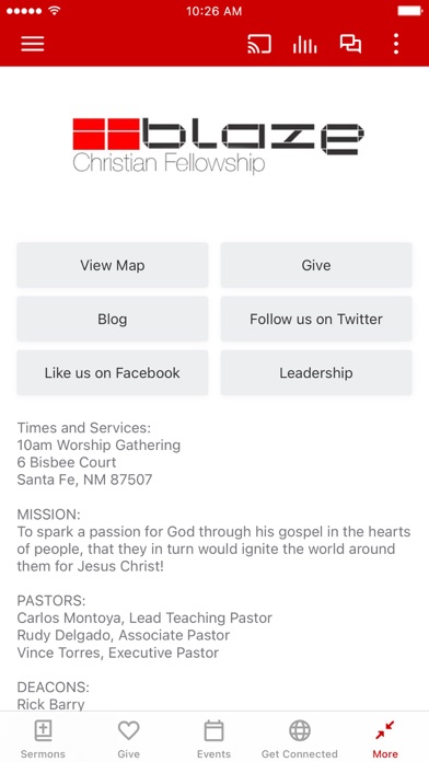 Blaze Christian Fellowship screenshot 3